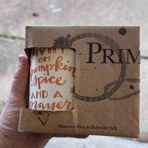 Primitives by Kathy Livin on Pumpkin Spice and Prayer Mug 16 oz